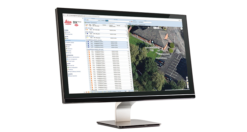 Leica DX Manager Utility Mapping Solution - Detection System
